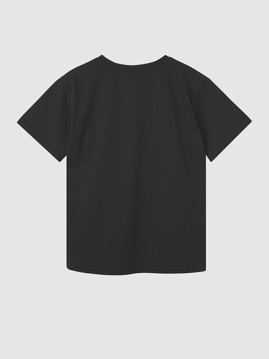 Tencel Cotton T-shirts / Black
