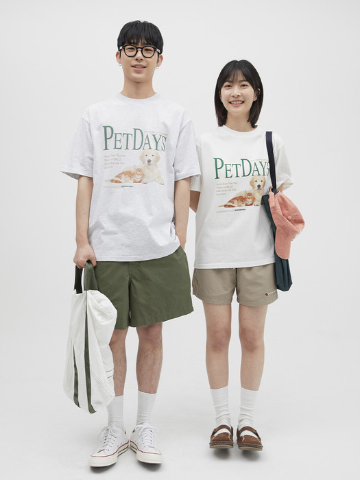 Pet Days T-shirt (Off White)