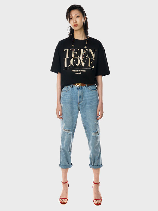 Modern Teen Love T-Shirts[Black(UNISEX)]_UTT-ST21