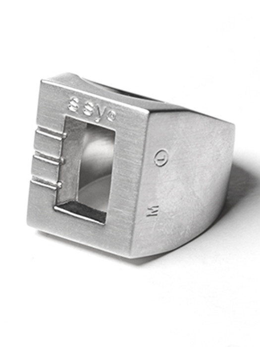 SQUARE OURLINE RING (SURGICAL STEEL)
