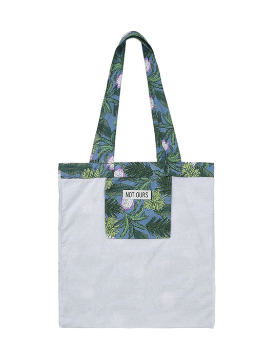 Dragonfruit print bag | Midnight blue