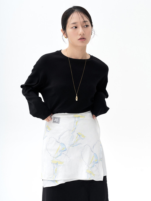 SKIRT PANTS (flower line)