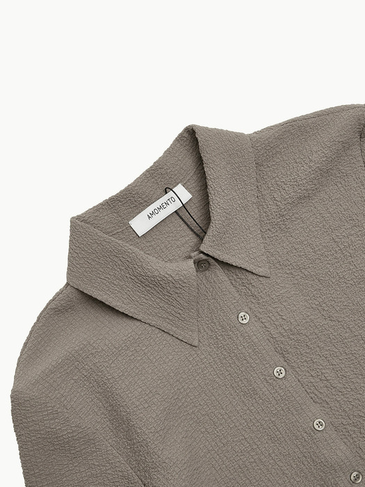 WRINKLE SHIRTS (KHAKI)