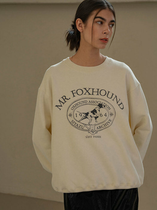 SI TP 5042 Foxhound Sweat shirt_Cream