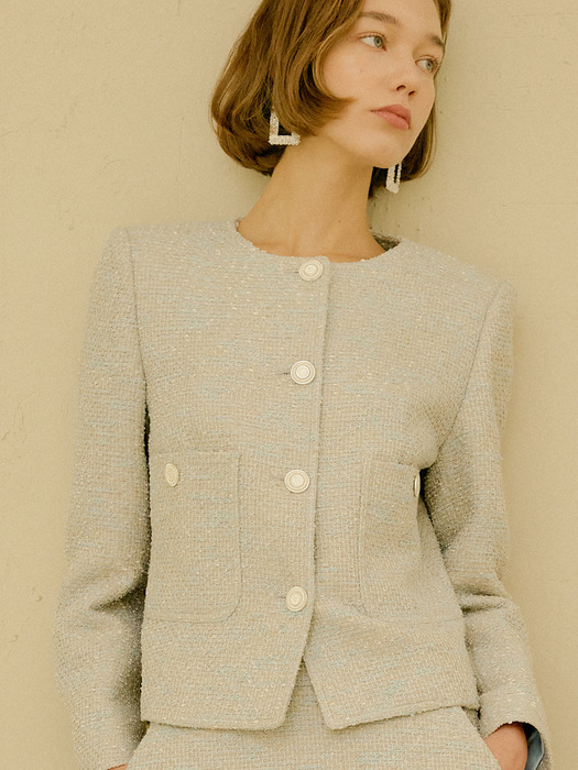 베카 트위드 자켓 / BECCA TWEED JACKET_3colors