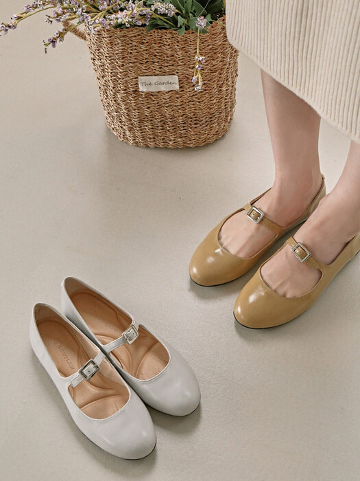 1540 Dain Maryjane Flat Shoes-3color