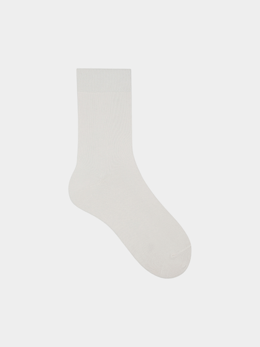 SOCKSTOP 남여 베이직 플레인 삭스 화이트