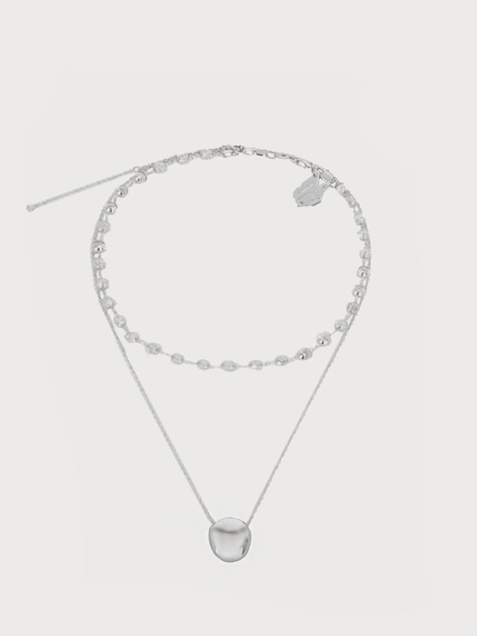 no.96 necklace silver