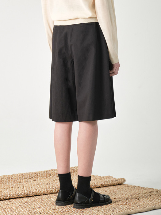 linen cotton bermuda shorts