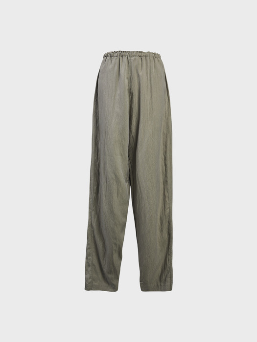 relax banding pant_khaki