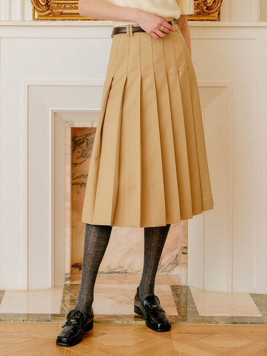 키라 플리츠 스커트 / KYRA PLEATS SKIRT_3colors