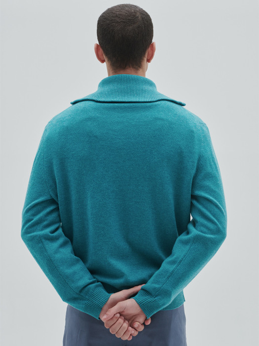 Quolting pullover(Emerald green)
