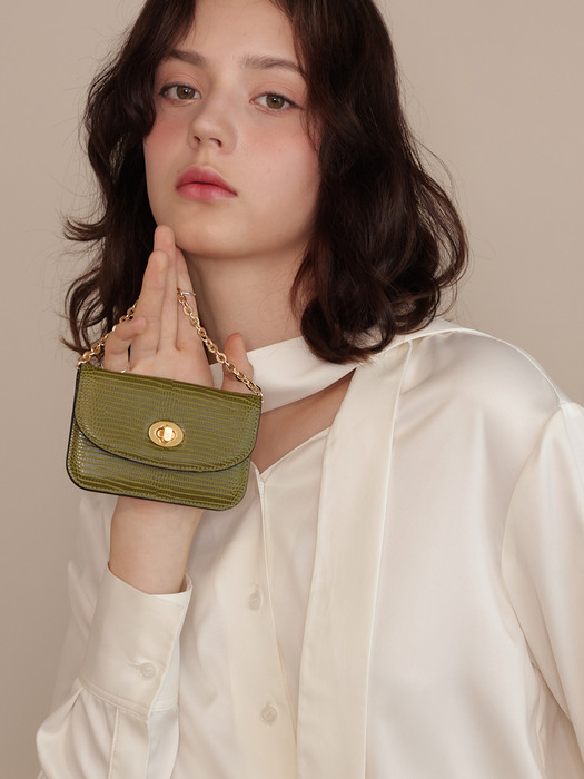 [비키 월렛백_리자드]Vicky Wallet Bag_Lizard