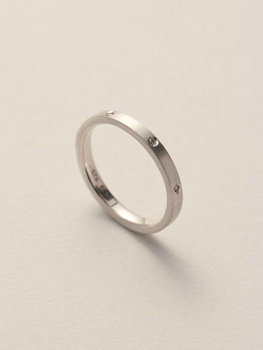 (1~30size) Diamond PoPo Ring