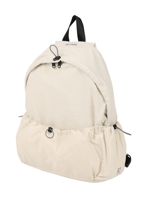 100% Recycled nylon backpack | Oatmeal