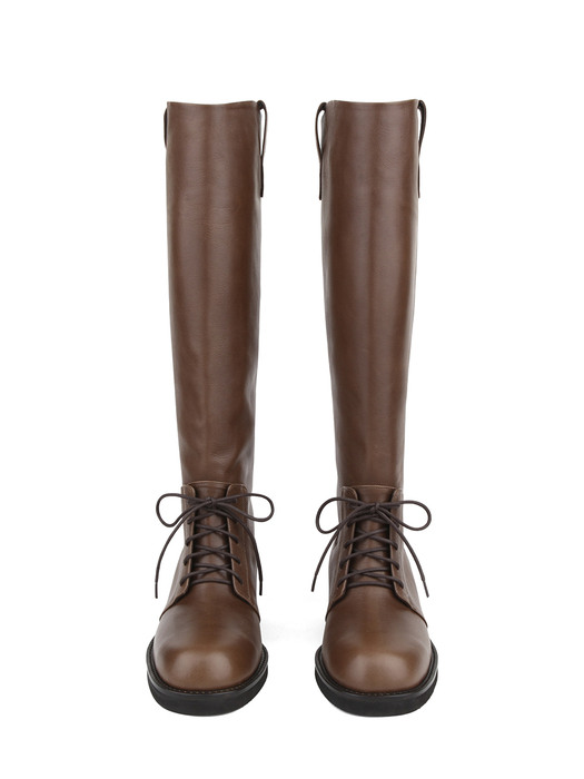Ride with me Long Boots - Brown