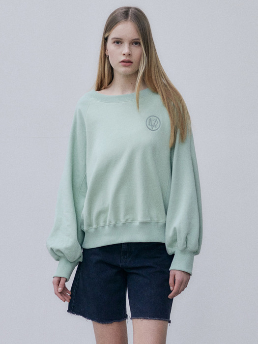 Boat-neck Volume Sweatshirt SW3SE128-31