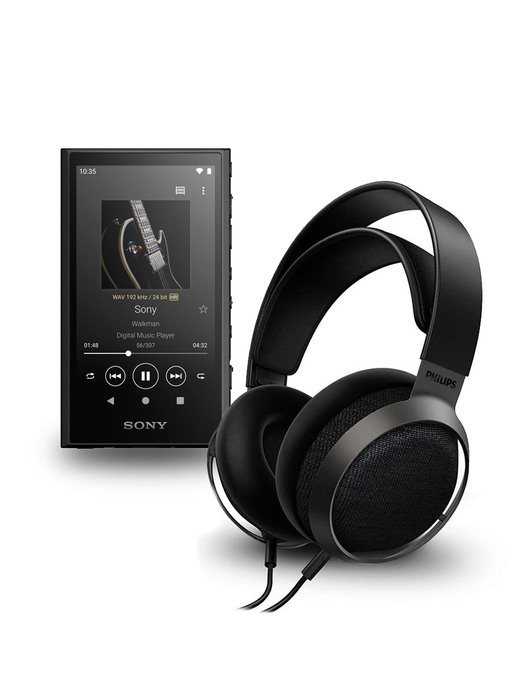 소니 워크맨 NW-A306 32GB DAP + Fidelio X3 헤드폰