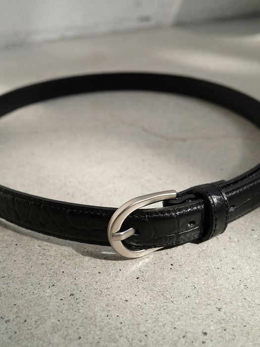 Classic leather belt (2Colors)