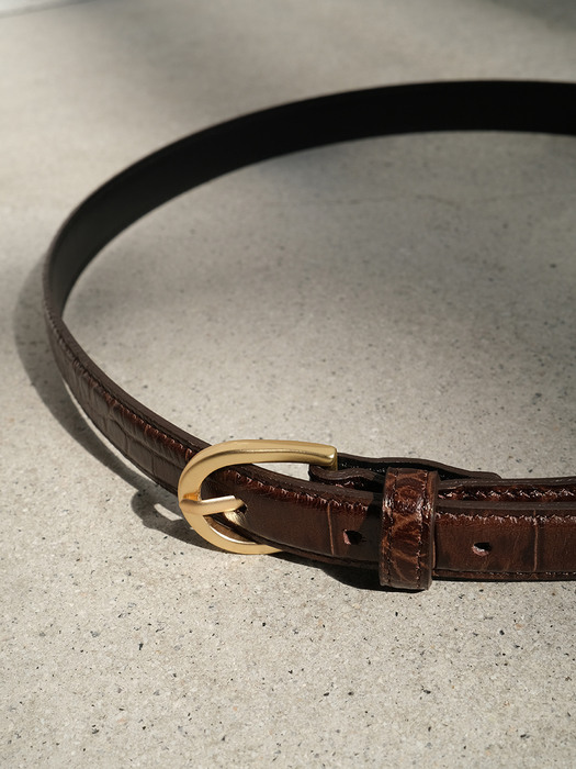 Classic leather belt (2Colors)