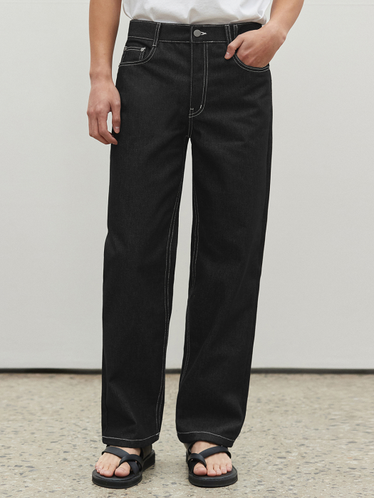 Dawn Semi Wide Jeans DCPT002CPBlack