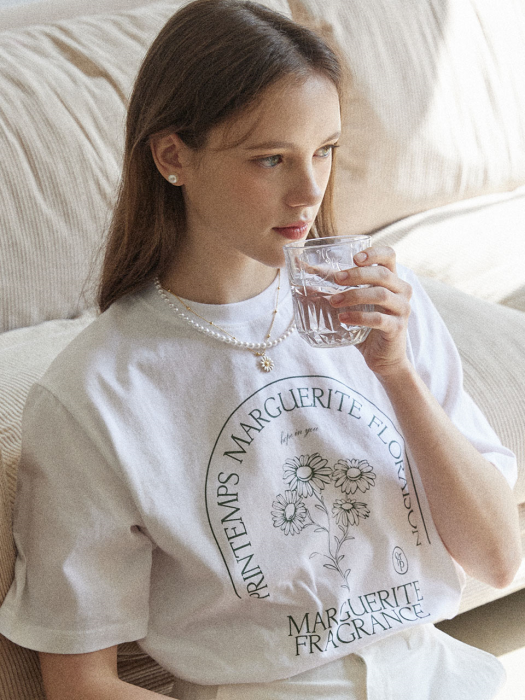 Marguerite T-shirt - White