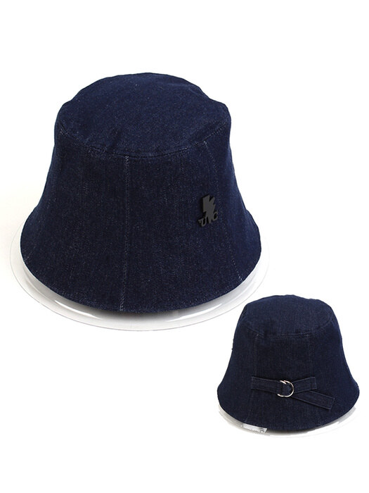 Belted Dark Denim Bucket Hat 버킷햇