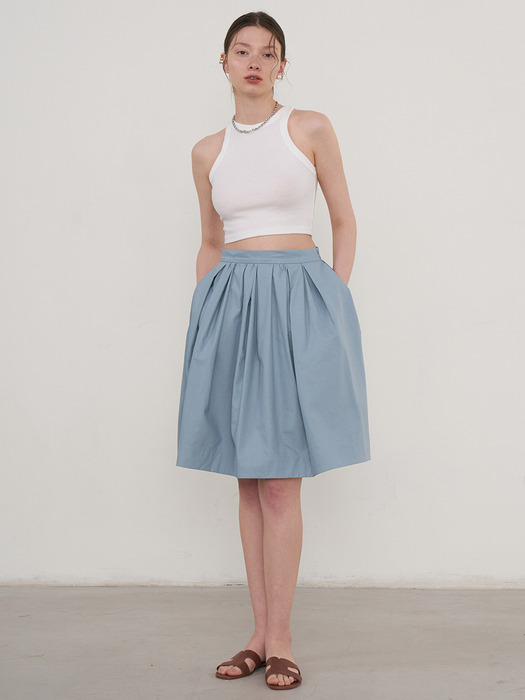 Bonnie Full Skirt (Blue)