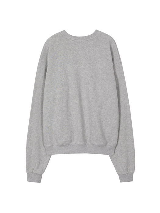 Peacemark Graphic Sweatshirt in L/Grey VW3AE102-11