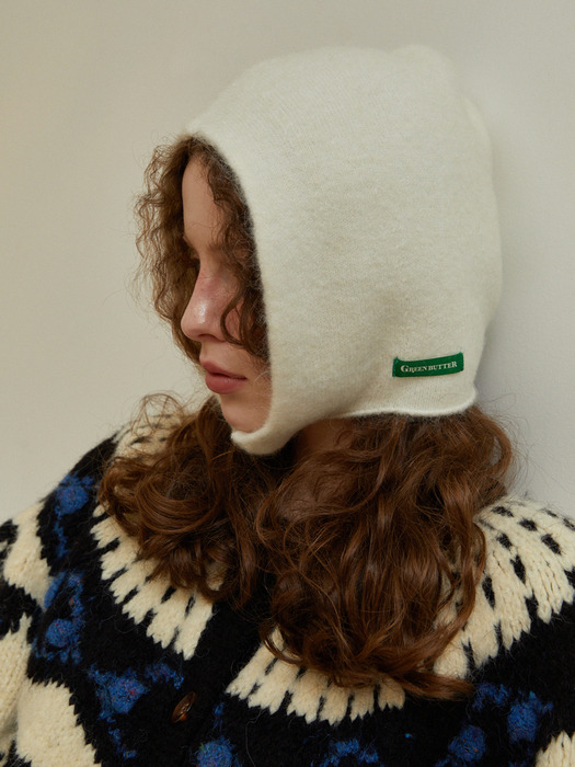 Superkid Mohair Balaclava (Ivory)