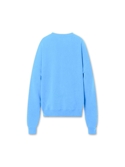 Frankly Pigment Washing Sweatshirt - Skyblue