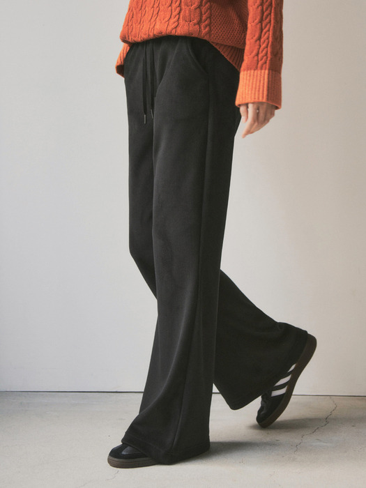 Every Day Soft Boot-cut Trousers_CTB511(Black)