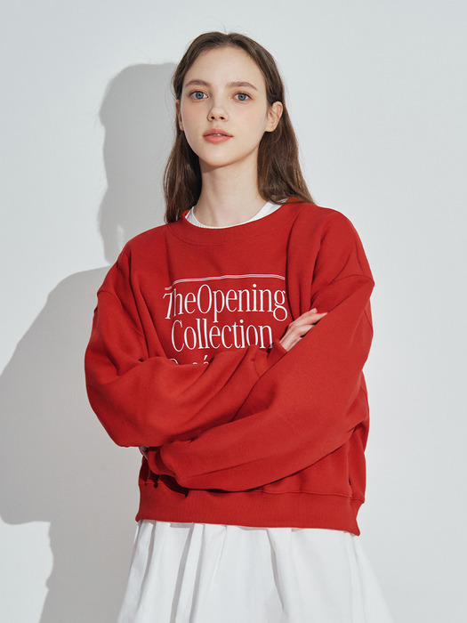 Opening Sweatshirt [Red]
