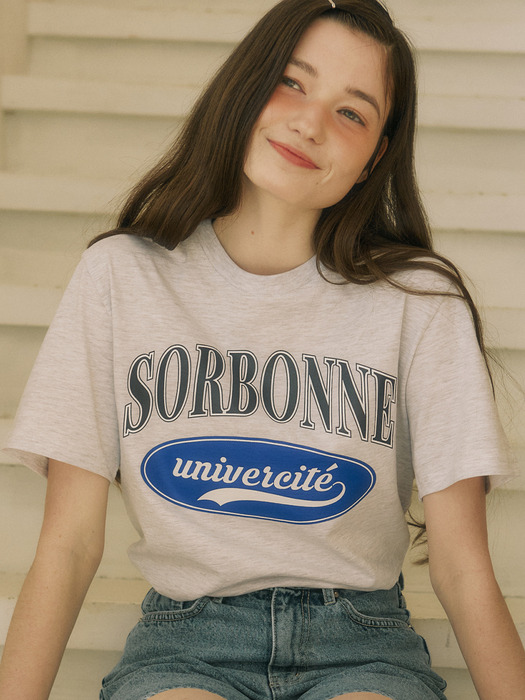Sorbonne T-shirt - Light Grey