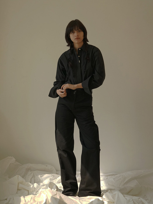 SHIRT_#01_KOREAN FABRIC (BLACK)