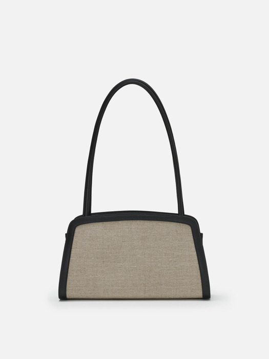 Taco shoulder bag Jute Black