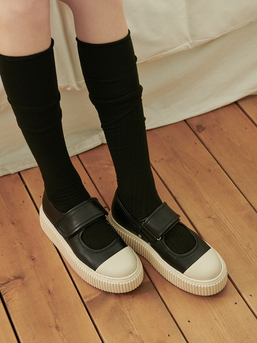 [리퍼브]IS_231609 Milly Maryjane Sneakers(Black)