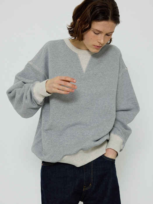 1930 standard sweatshirt_melange grey