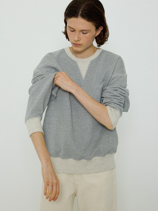 1930 standard sweatshirt_melange grey