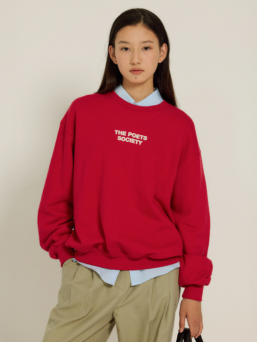 Poets Sweatshirt (Red)