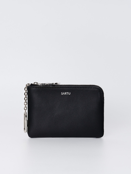 [단독]KEYRING CARD WALLET (BLACK)