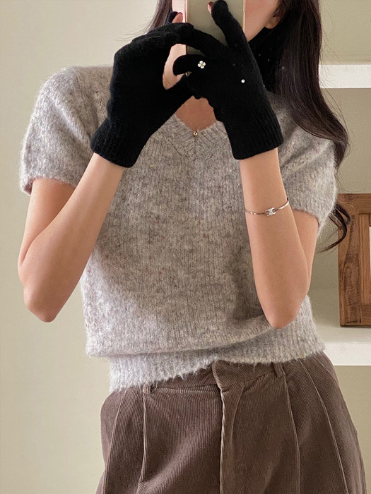 [단독]Cetin Clover Short Glove_2colors