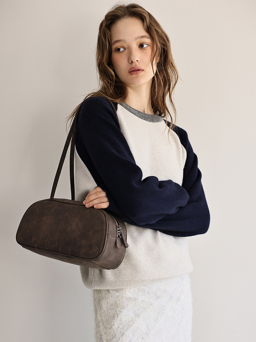 Posy shoulder bag (brown)