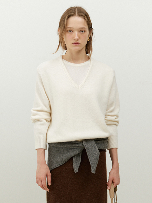 Layered Knit(Ivory)