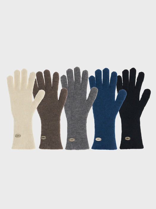 [선물포장] Basic Finger Hole Gloves - 5Color