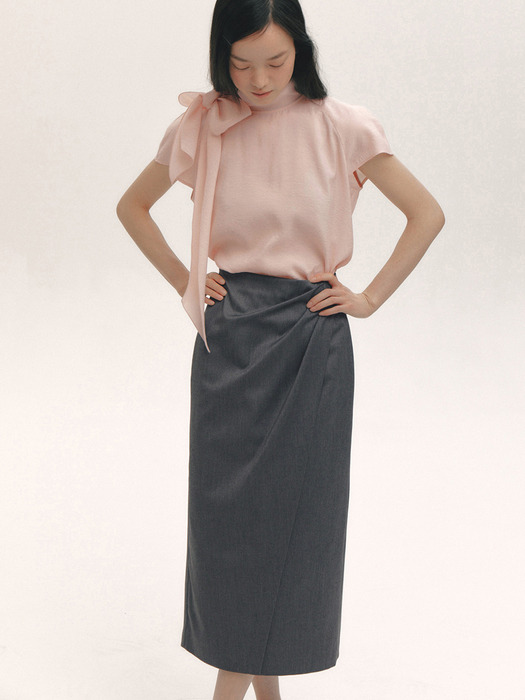 Diana Drape Skirt(3color)