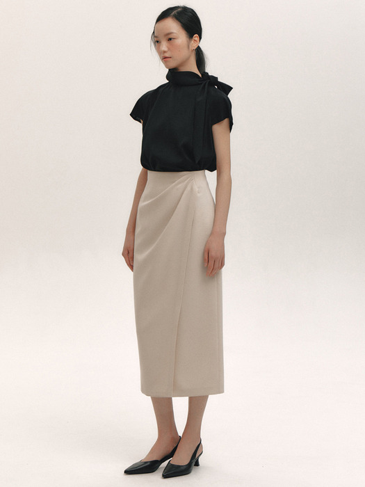 Diana Drape Skirt(3color)