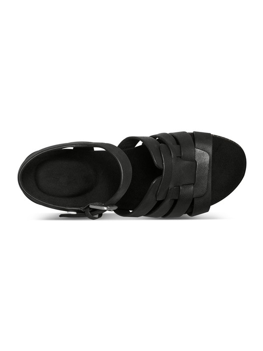 [여성화]베사 피셔맨 웨지 7.5CM 샌들 BLACK   RW0163