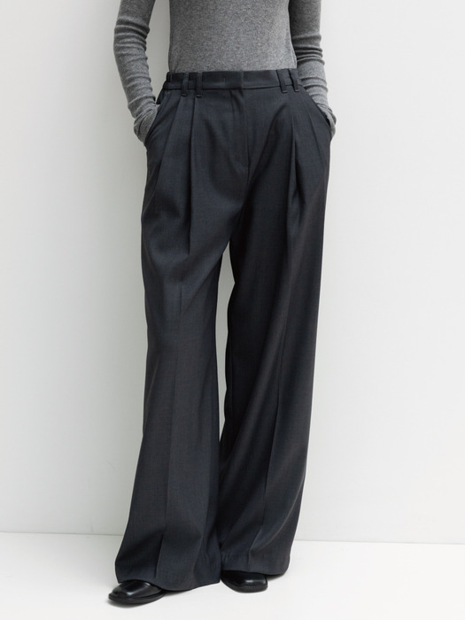 [루피타 PICK] 타임리스 투 턱 팬츠_2color