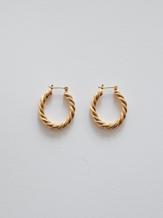 Bold Twist Earring